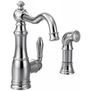 Moen S72101 Weymouth Chrome one handle high arc kitchen faucet