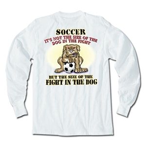 Pure Sport Fight in the Dog LS Soccer T Shirt