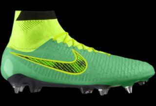 Nike Magista Obra SG PRO iD Custom Mens Soft Ground Soccer Cleats   Green