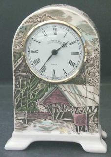 Johnson Brothers Friendly Village, The (Made In England Dome Clock, Fine China