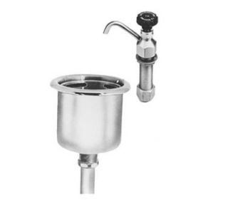 Grindmaster   Cecilware Drop In Dipperwell with Faucet, Overflow Insert, 1/2 in IPS, Stainless
