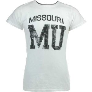 Missouri Tigers Blue 84 NCAA Damaged Numerals T Shirt