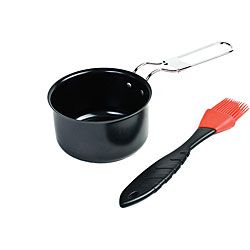 Nonstick Sauce Pot With Silicone Basting Brush