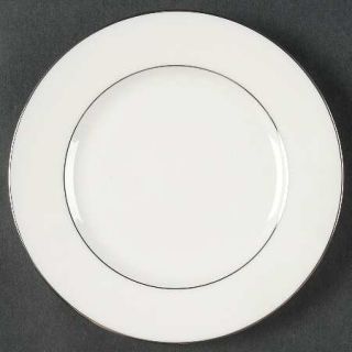 Noritake Purity White Bread & Butter Plate, Fine China Dinnerware   Bone, White