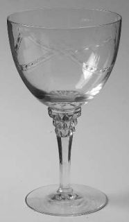 Tiffin Franciscan 17507 9 Water Goblet   Stem#17507, Swags