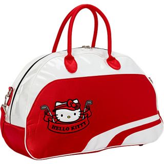 Hello Kitty Golf Mix & Match Boston Bag Red/White   Hello Kit