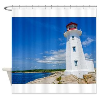  Peggys Cove Lighthouse Nova Scotia Shower Curtain  Use code FREECART at Checkout