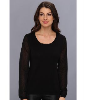 Kenneth Cole New York Dena Sweater Womens Sweater (Black)
