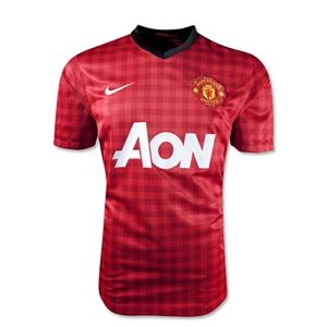 Nike Manchester United 12/13 Youth Home Soccer Jersey