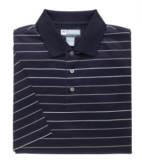 Leadbetter Stays Cool Wide Multi Stripe Polo by JoS. A. Bank Mens Dress Shirt