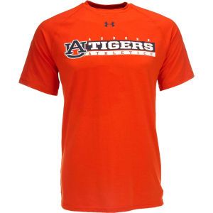Auburn Tigers Under Armour Mens Short Sleeve UA Tech Tee Shirt