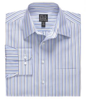 Traveler Long Sleeve Patterned Cotton Point Collar SportShirt. JoS. A. Bank