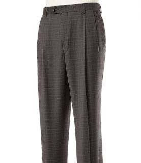 Signature Wool Milled Trousers Pleated JoS. A. Bank