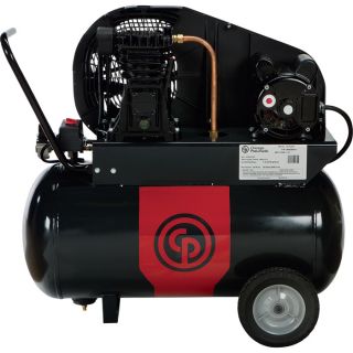 Chicago Pneumatic Reciprocating Air Compressor   2 HP, 20 Gallon, 115/230 Volt,