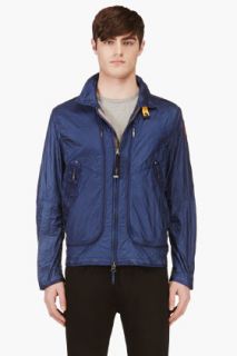 Parajumpers Navy Quilted California Phoenix Mesh Vent Jacket