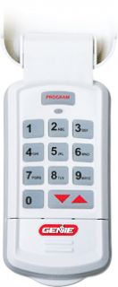 Genie GKBX Garage Door Opener Pro Intellicode Digital Wireless Keypad Entry System White