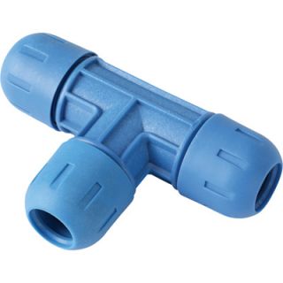 RapidAir FastPipe Fitting   1in. Tee Fitting, Model# F2005