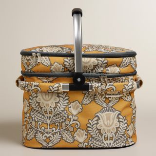 Goddess Print Insulated Double Decker Tote Bag with Blanket   World Market
