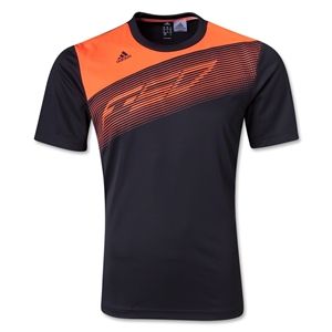 adidas F50 Poly T Shirt (Blk/Orange)