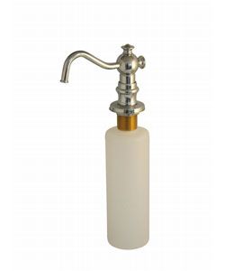 Brass Soap Dispenser With Chrome plated Spout