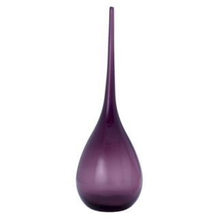 Tira Glass Vase   Purple 19.75 by Torre & Tagus