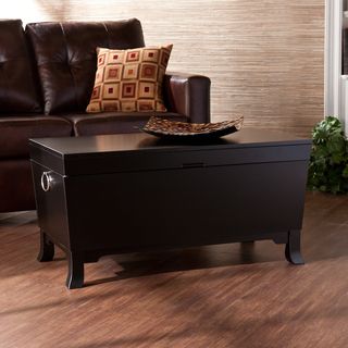 Upton Home Parsons Black Coffee/ Cocktail Table Trunk