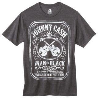 Johnny Cash Mens Graphic Tee   Black   XXL