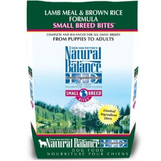 L.I.D. Limited Ingredient Diets Lamb & Rice Small Breed Bites Dog Food, 5 lbs.