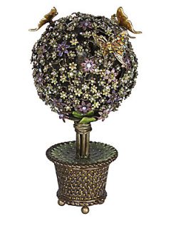 Jay Strongwater Helena Round Topiary   No Color