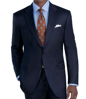 Signature Imperial Wool/Silk Suit with Plain Front Trousers JoS. A. Bank