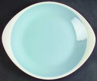 Wedgwood Summer Sky Blue & White Handled Cake Plate, Fine China Dinnerware   Blu