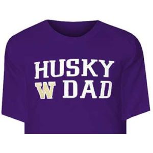 Washington Huskies NCAA UW Husky Dad T Shirt