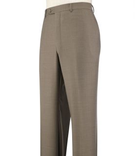 NEW Traveler Tailored Fit Plain Front Trousers Extended Sizes JoS. A. Bank