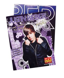 Justin Bieber Sticker Album Book