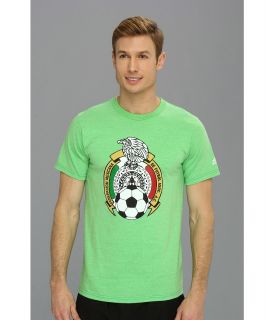 adidas SLD Country Crest Tee   Mexico Mens Short Sleeve Pullover (Green)