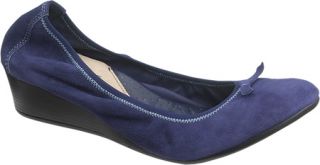 Womens Hush Puppies Candid Pump   Navy Suede Casual Shoes